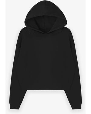 Do We The Crop Hoodie - Black