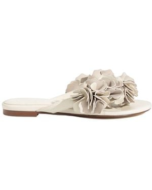 Selena Selena The Florist Flat Sandal - White