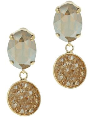 Otazu Classic Rocks Earrings Opal - Metallic