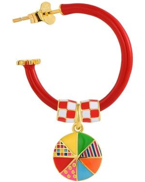 Pinnole Take A Chance On Myself Earring Mix - Red