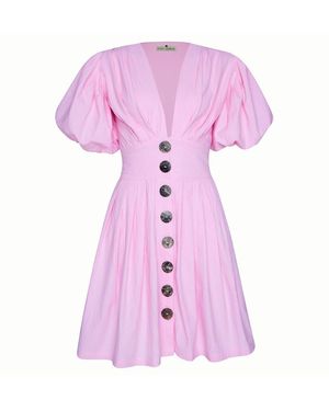 STATE OF GEORGIA The Jaime Mini Dress - Purple