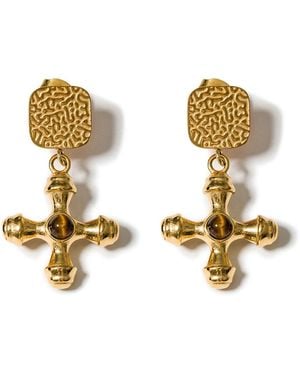 Kybele Studio Byzantine Earrings - Metallic