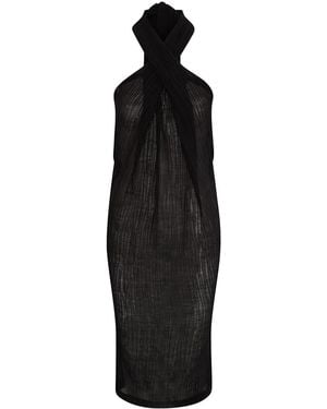 The Summer Edit Bella Bandeau Dress - Black