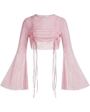 Alevy Studios The Drawstring Top - Pink