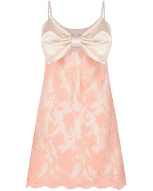 Lisa The Label Bow Belle Slip Dress - Pink