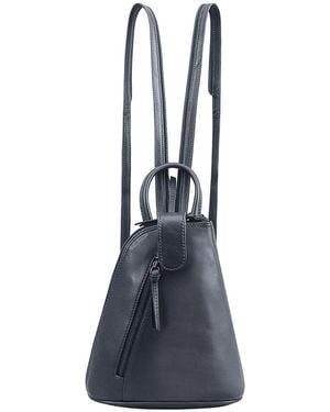 Lloyd Baker Bhiwani Leather Backpack - Blue