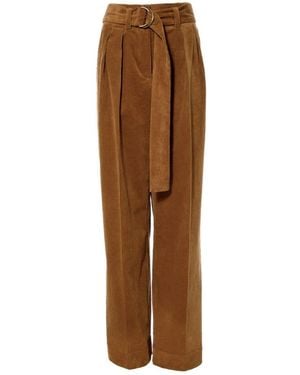 AGGI by HALEWSKI Janice Toffee Trousers - Brown