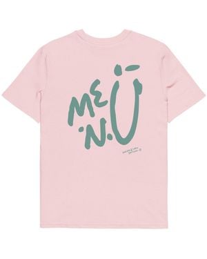 Anchor and Crew Cotton Twelve Me.N.U Editions Organic Cotton T-Shirt - Pink