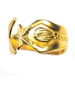 Lexi Jewelry She's My Lady Adjustable Mermaid Ring - Yellow