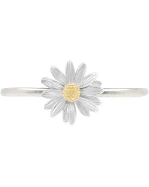 Lee Renee Daisy Stacking Ring – - White