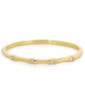 Maya Brenner Four Diamond Ring - Metallic