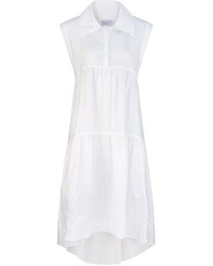 Dref Campari Linen Dress - White