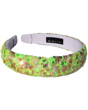 Simitri Lime Kitsch Headband - Green
