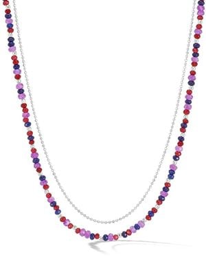 Dower & Hall Cassis Orissa Necklace - Metallic