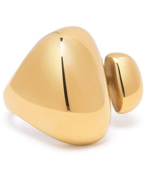 Nialaya Chunky Cuff Ring - Metallic