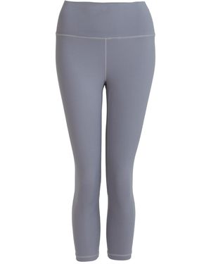 Perky Peach Move More Capri Leggings - Grey