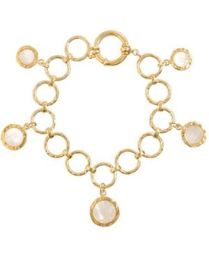 freya rose Forged Circular Bracelet - Metallic