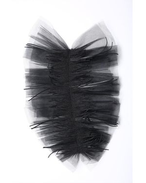 Silvia Serban Tulle Frill - Gray