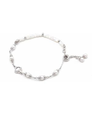 Angel Barocco Mother Shell Pearl Bracelet - Metallic