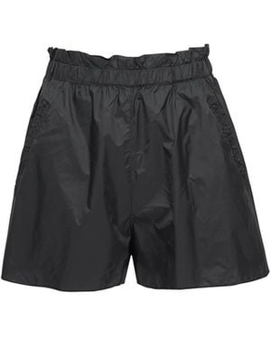 Audrey Vallens Spades Athleisure Shorts - Black