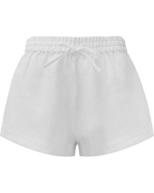 Nokaya Linen Spirit Shorts - White