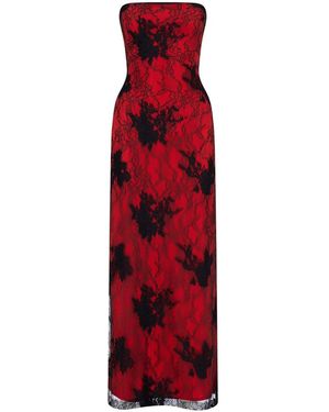Herfetch Midi Vamp Dress - Red