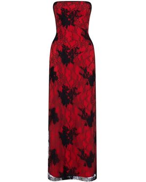 Herfetch Midi Vamp Dress - Red
