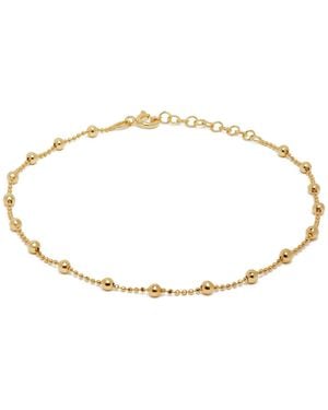 Kaizarin Beaded Anklet - Metallic
