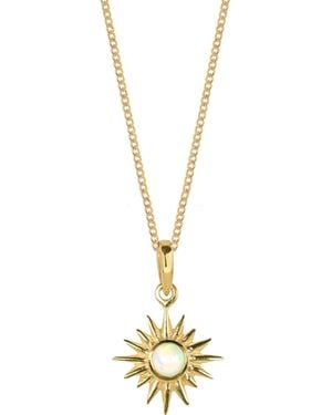 Charlotte's Web Jewellery Solar Eclipse Necklace - Metallic