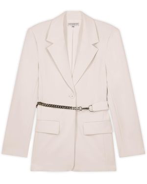 SECTION 101 Neutrals Lainey Blazer- Tan - Natural