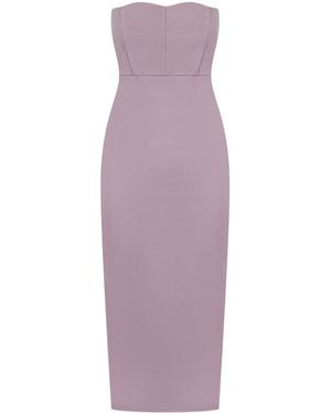 Celestine & Mae Alya Midi Dress - Purple