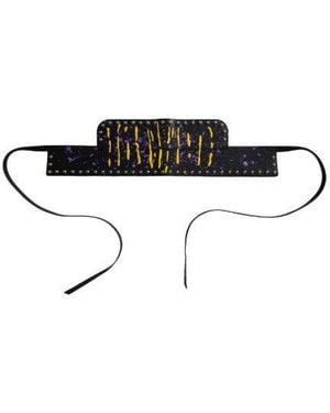 Circular Path X Amanda Murray Reversible Corset Belt Studs - Black