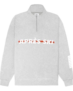 VLD Runyon Après Ski Quarter-Zip - White