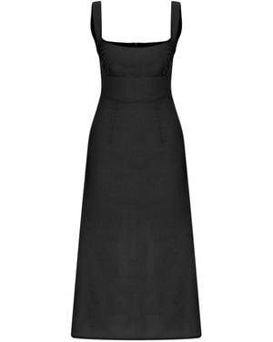 Thisisu Collection Audrey Midi Dress - Black