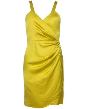 Roses Are Red Lea Dress - Yellow