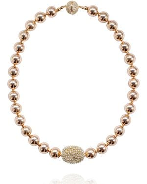 Saule Label Cassia Necklace - Metallic