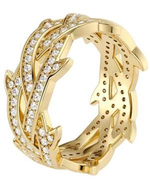 Vanimy Crown Of Thorns Resilience Ring - Metallic
