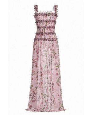 Nur Karaata Seafoam Serenade Beachdress - Purple