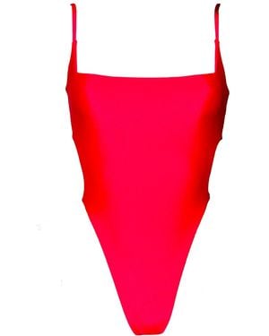 Marquise Swim Bikini One Piece - Red