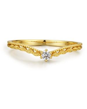 Azura Jewelry New York Avalon Stacking Band Vermeil - Yellow