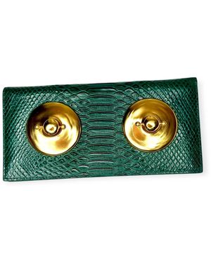 Boccinelli Pierced Nipple Wallet - Green