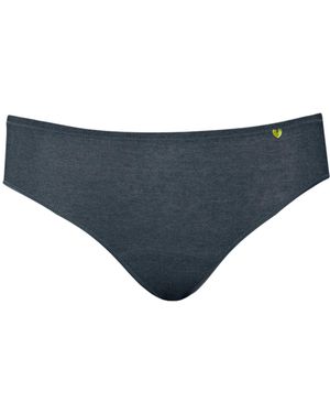 Zd - Zero Defects Mid-Rise Diana Briefs - Blue