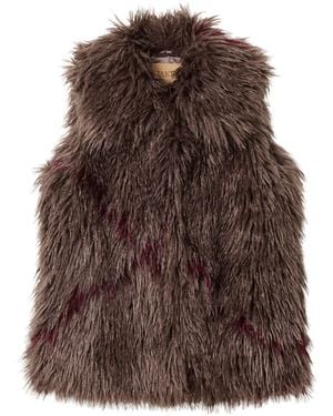 Jakke Xena Gilet - Brown