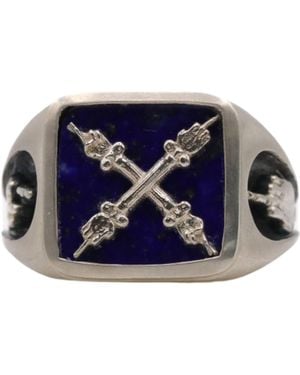 Après Youth Introvert Signet Ring Lapis - Blue