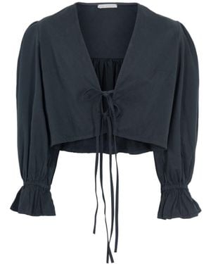 The Etta Collection Nancy Blouse - Blue