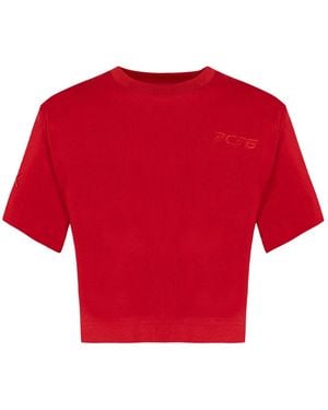 Pcfg Your Itch Shoulder Padded T-Shirt - Red