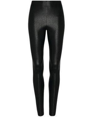 Commando Faux Leather Control Smoothing Legging, Slg06 - Black