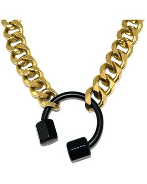 Rachel Nathan Outlaw: Matte Necklace - Metallic