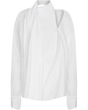 NAZLI CEREN Jill Blouse - White