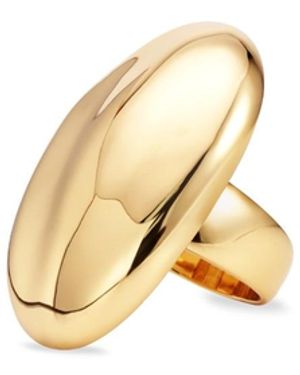 Retro Chic Lumina Orbit Ring - Metallic